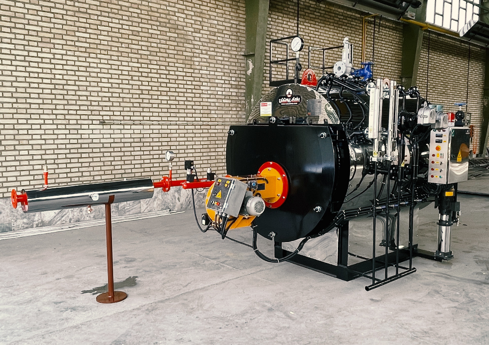 اولین سازنده دیگ بخار 1 تن با سوخت LPG